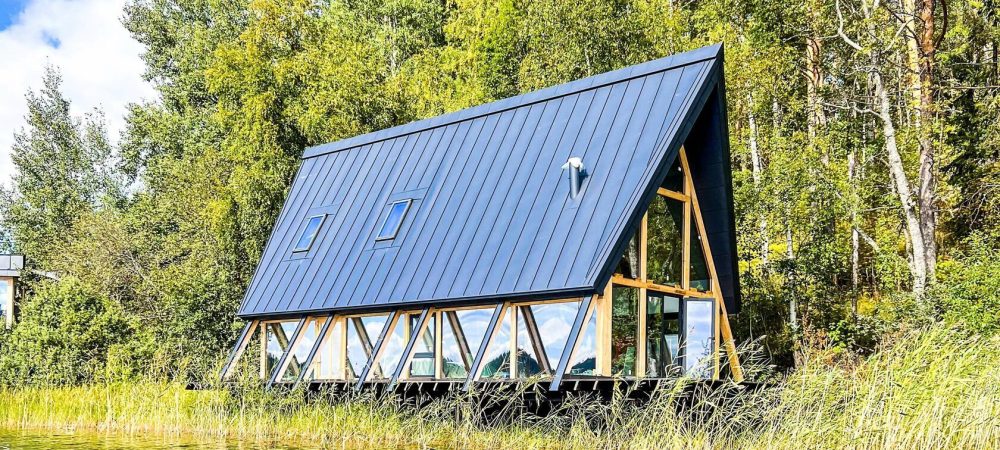 A-Frame A110 Haus - Außenansicht 1
