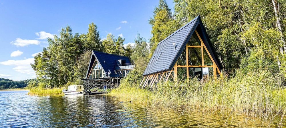 A-Frame A110 Haus - Außenansicht 3