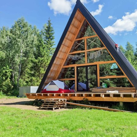 A-Frame A150 Haus - Außenansicht 1