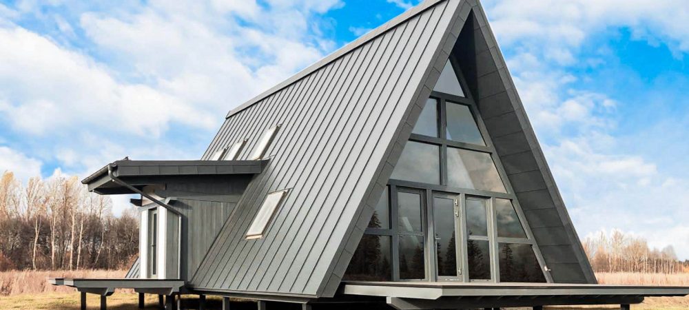 A-Frame A150 Haus - Außenansicht 2