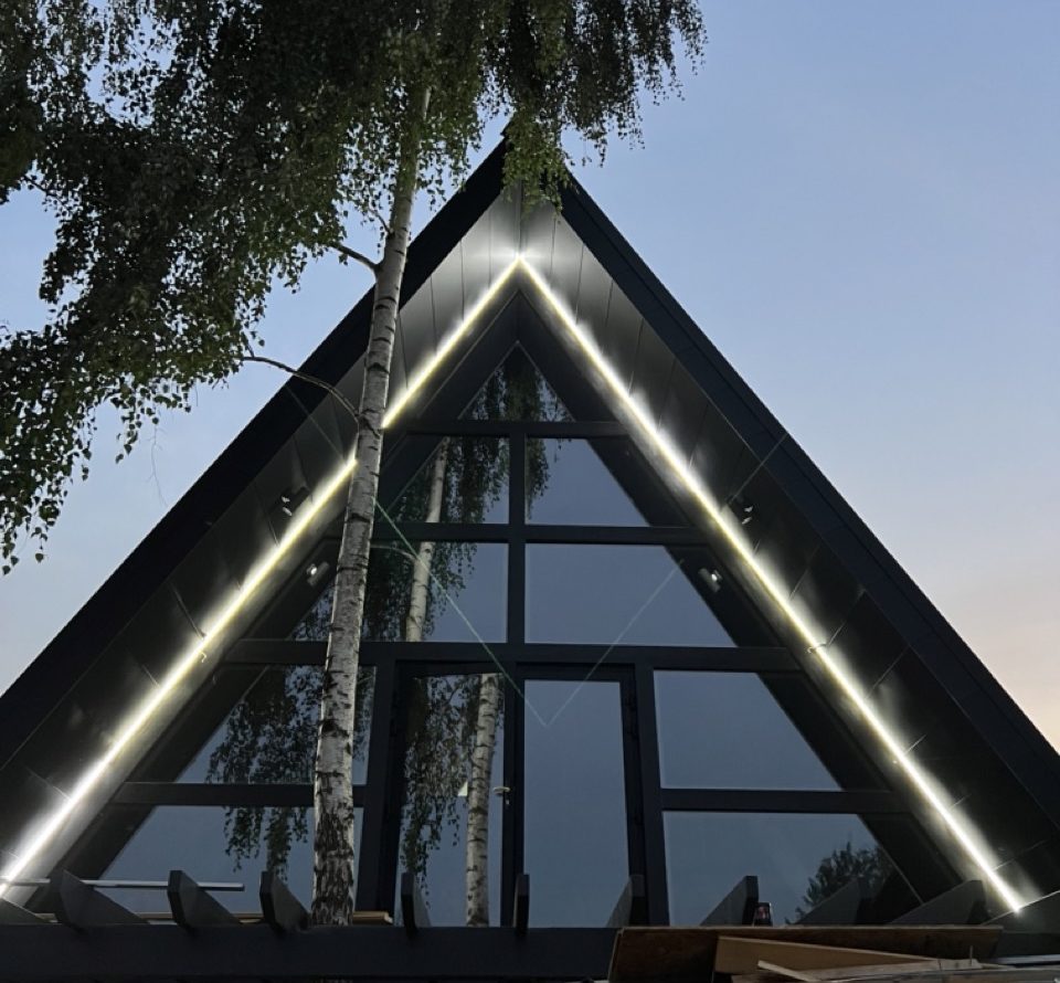 A-Frame A150 Haus - Außenansicht 3