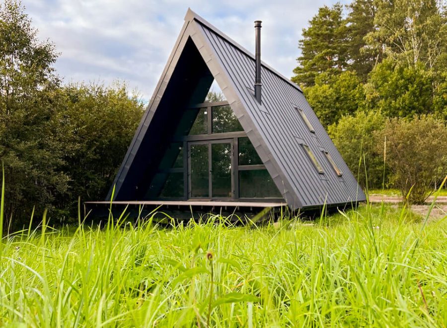 A-Frame A77 Haus - Außenansicht 1