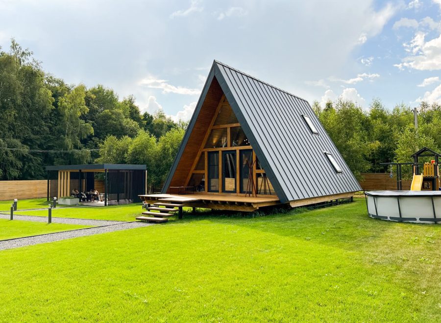 A-Frame A77 Haus - Außenansicht 4