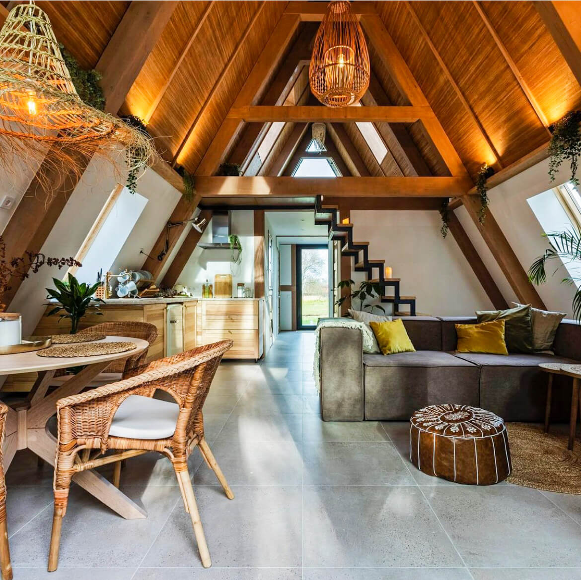 A-Frame A77 Haus - Innenansicht 4