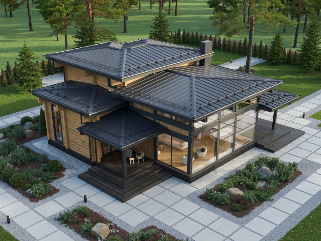 Blockhaus Delia Leimholz - Außenansicht