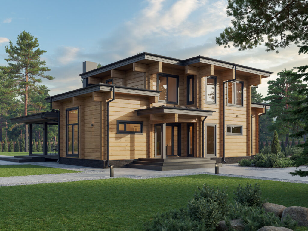 Blockhaus Delia Leimholz - Außenansicht 5