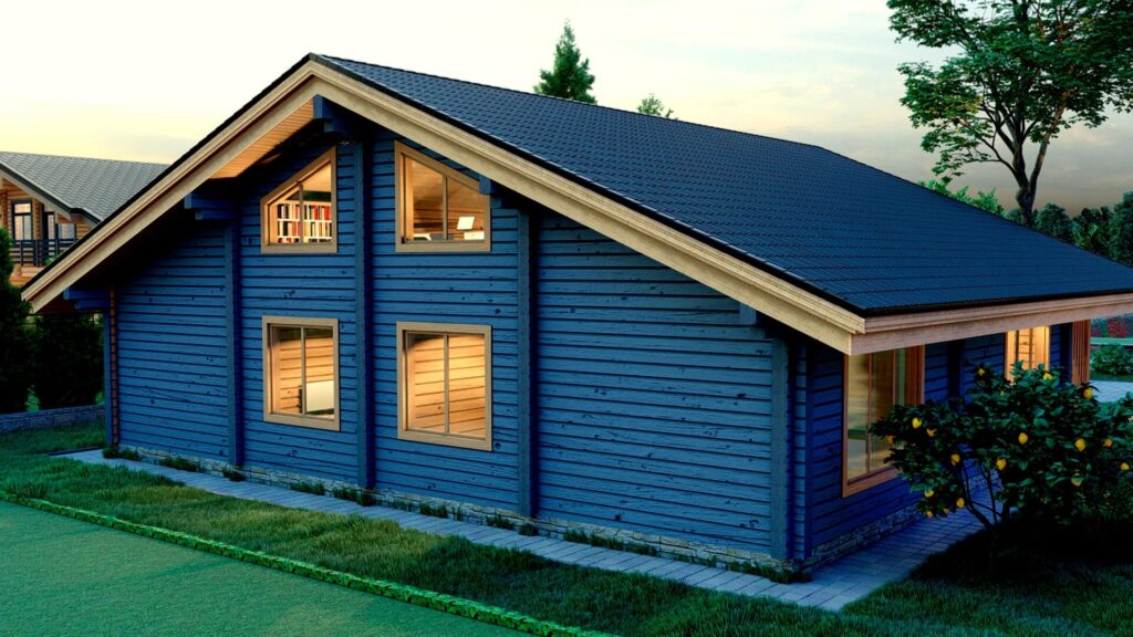 Blockhaus Karl Leimholz - Außenansicht 4