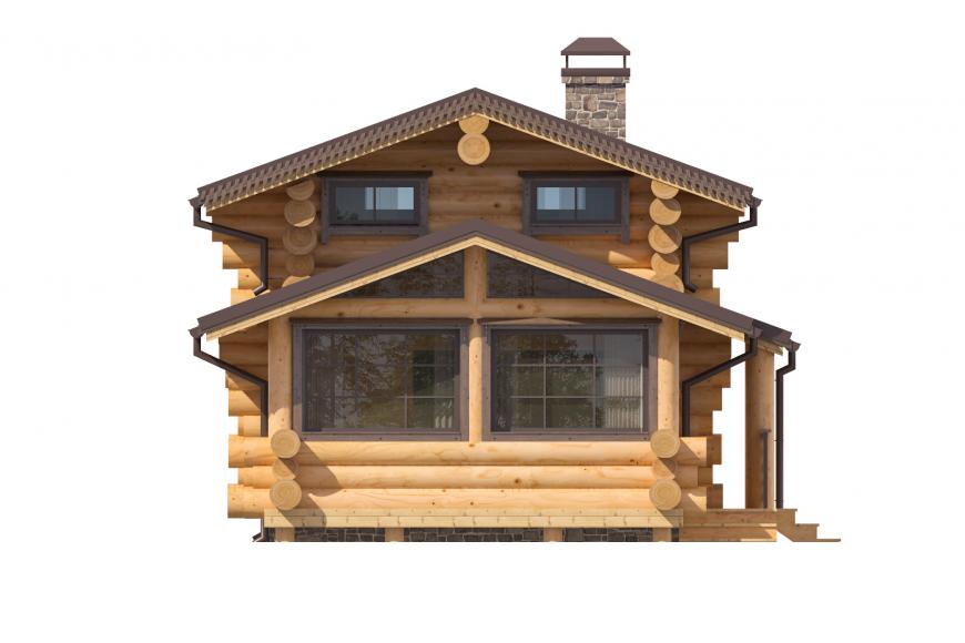 Blockhaus Miodrag Rendering