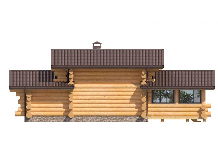 Blockhaus Miodrag Rendering