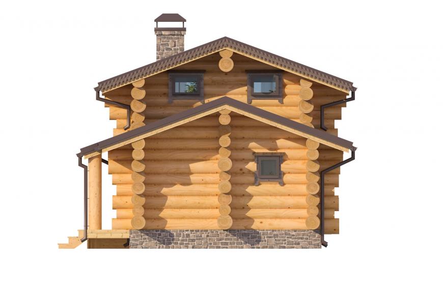 Blockhaus Miodrag Rendering